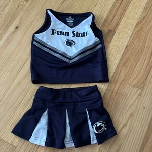 Penn State toddler cheerleader uniform. 2T